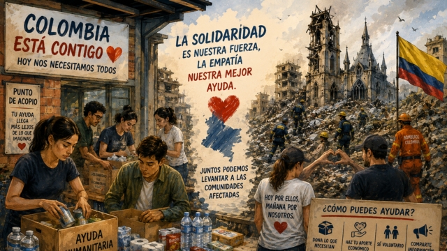 Cómo ayudar a las víctimas del terremoto en Colombia: canales oficiales de donación y voluntariado
